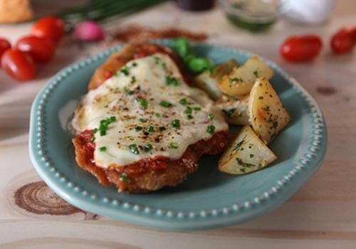 Bife à Milanesa Napolitano