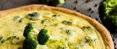 Broccoli and Cheese Tart