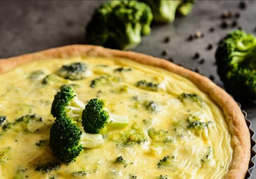 Broccoli and Cheese Tart